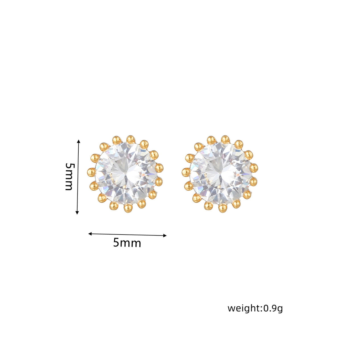 Sweet Pink Love Earrings Set