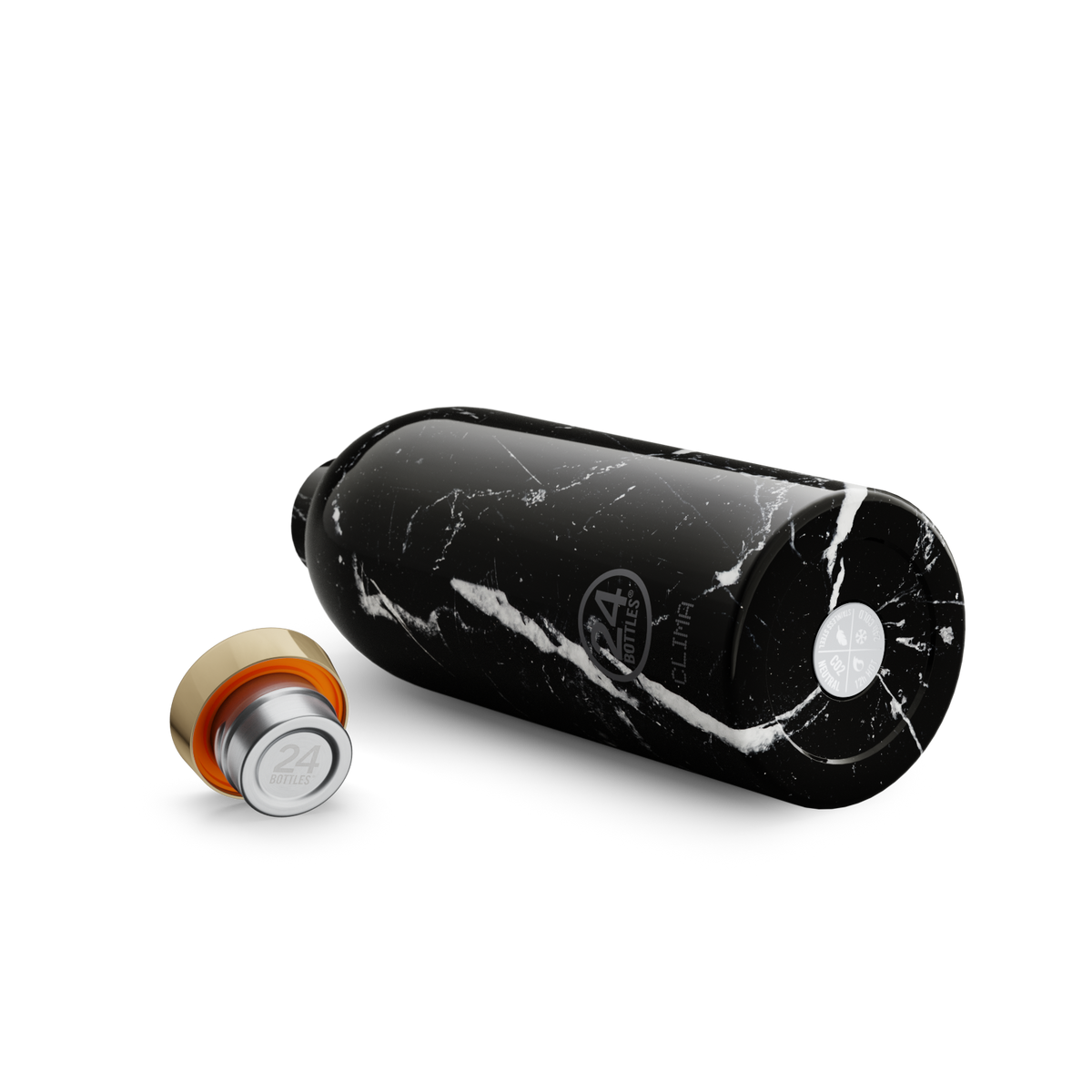 Clima Bottle | Black Marble - 850 ml