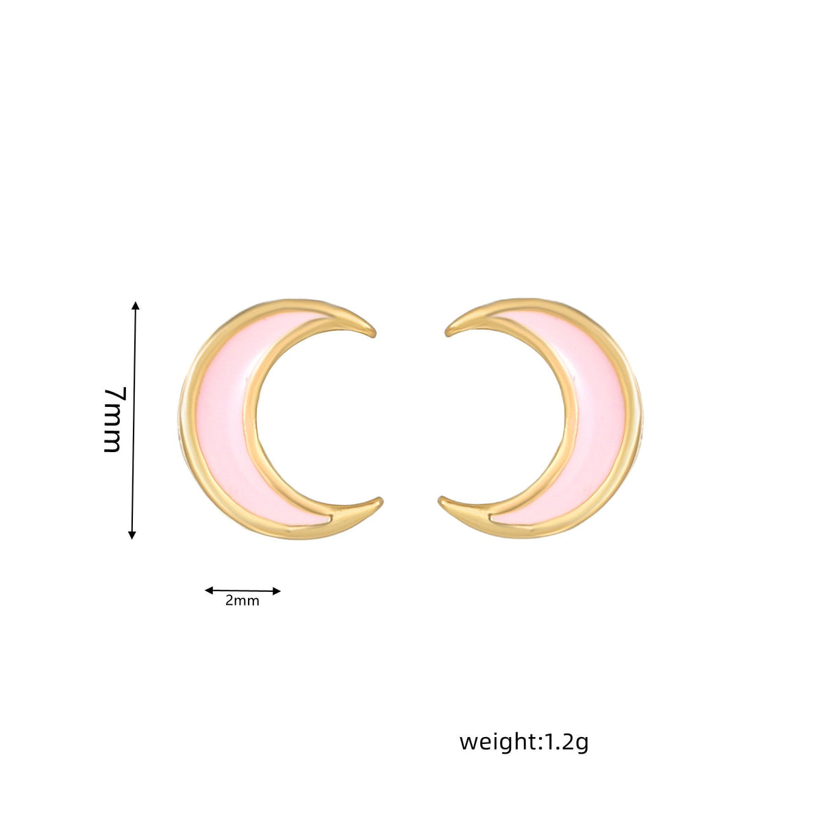 Sweet Pink Love Earrings Set