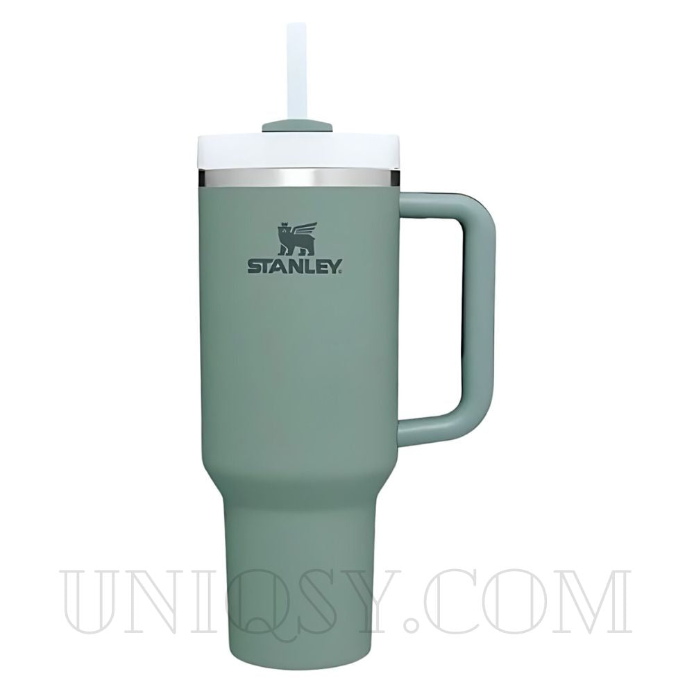 Stanley 40 OZ Tumbler Cup with Handle and Straw