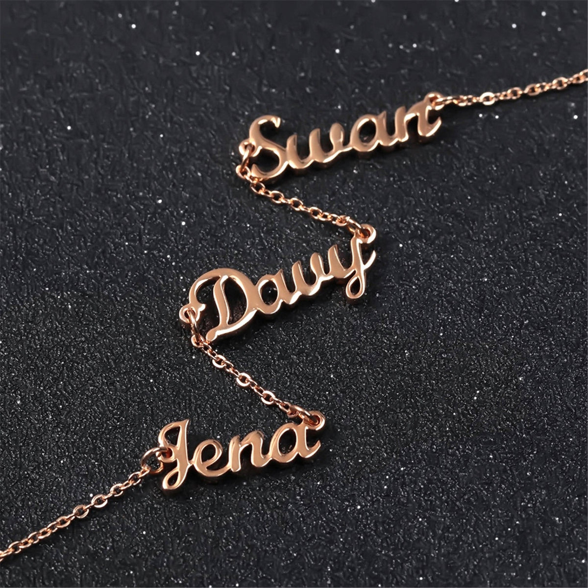 Personalized Name Necklace with 1–6 Names