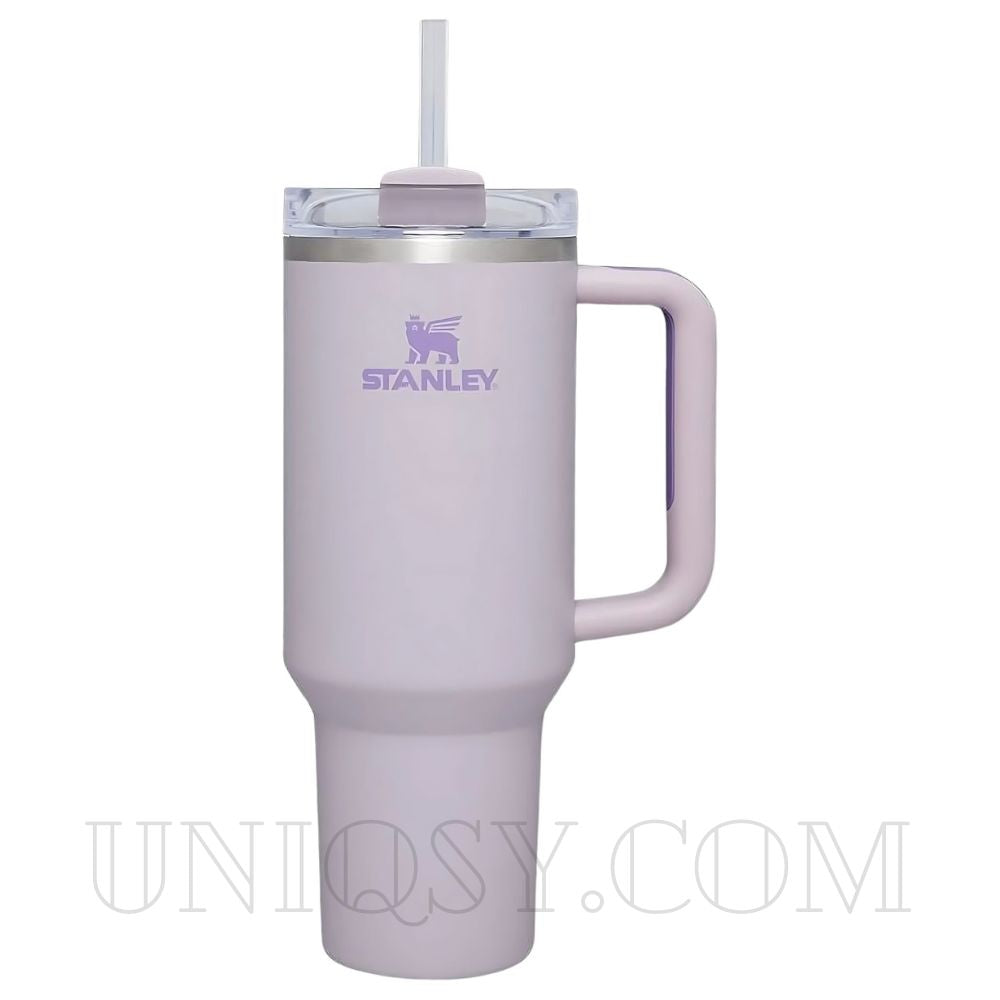 The Quencher 40 OZ Stanley Neon Flowstate Tumbler