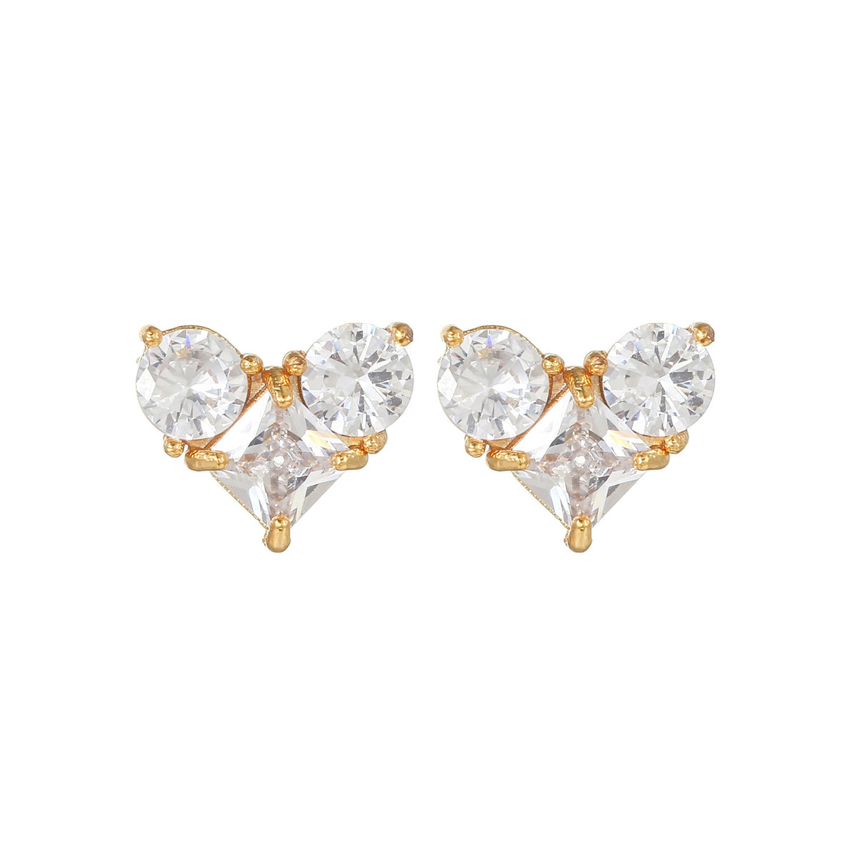 Sweet Pink Love Earrings Set