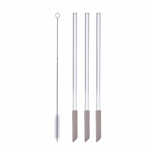 Glass Straw Set