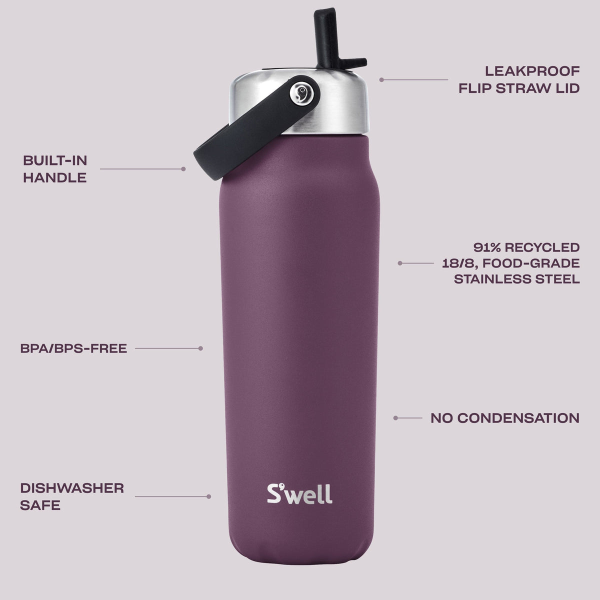 Explorer with Flip Straw Lid | 24oz