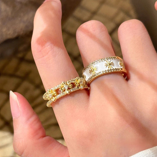 2-Piece Cross Stackable Rings